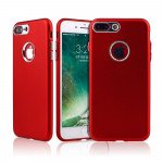 Wholesale iPhone 8 / 7 Metallic Style Slim Hybrid Case (Red)